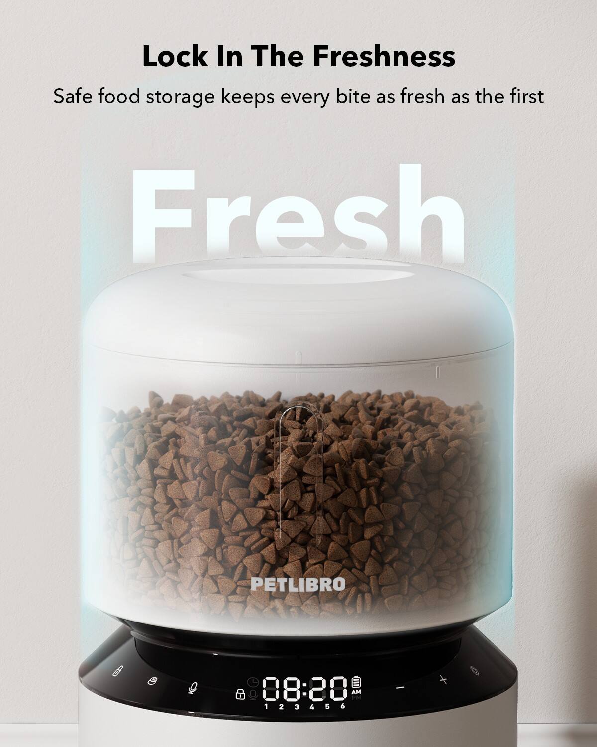 Lock In The Freshness: Safe food storage keeps every bite as fresh as the first.