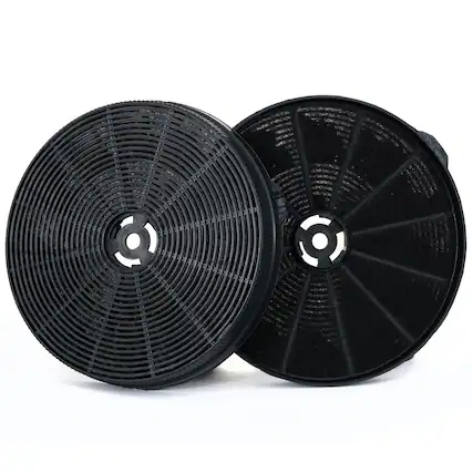 Front. COSMO - CFK1-TM filter 2 -Pack Carbon Black.