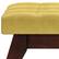 Alt View 15. Simpli Home - Draper Mid Century Tufted Ottoman Bench - Dijon Yellow.