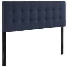 Front. Modway - Emily Upholstered Fabric Full Headboard by Modway - Blue.