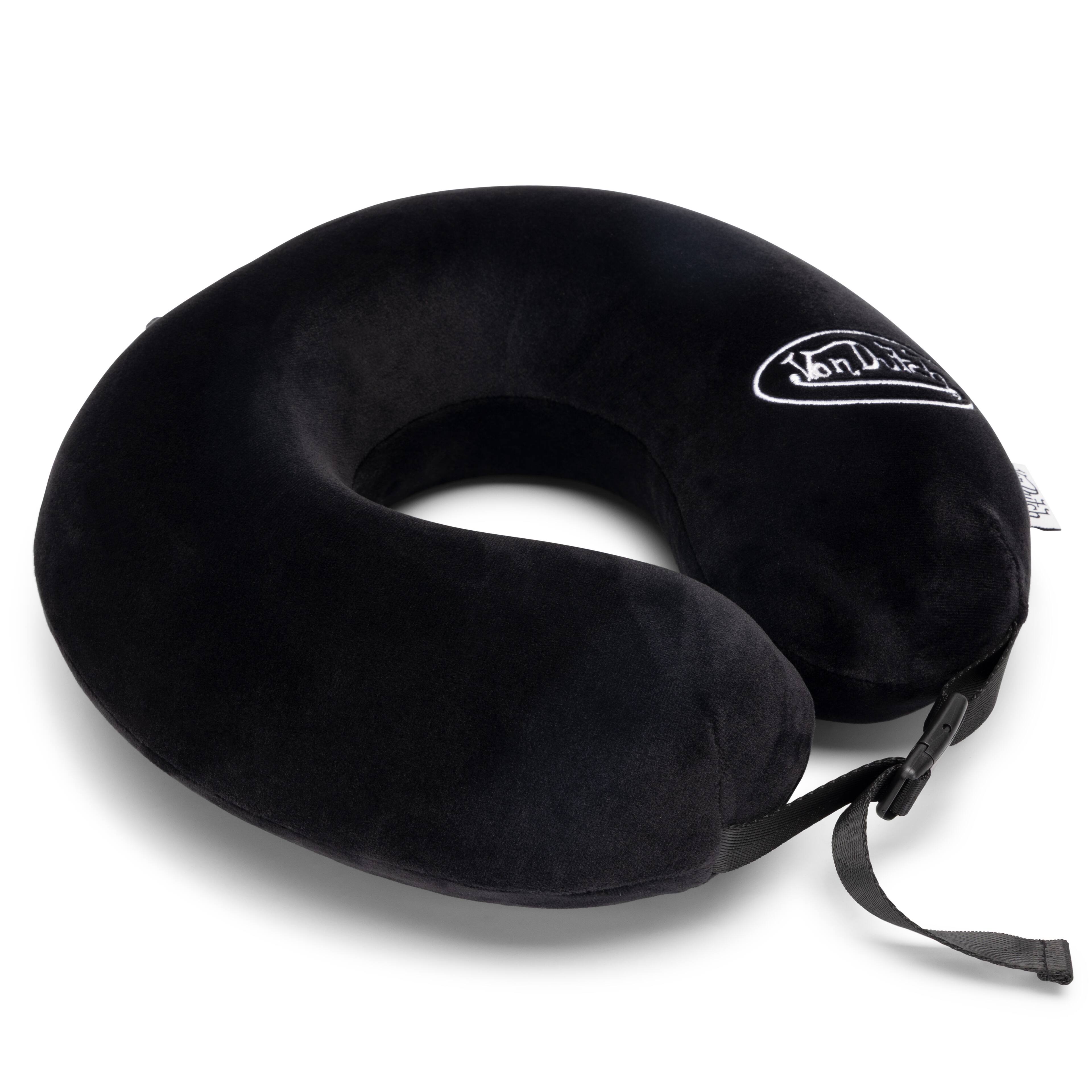 Alt View 2. Von Dutch - Classic Memory Foam Travel Neck Pillow - Black.