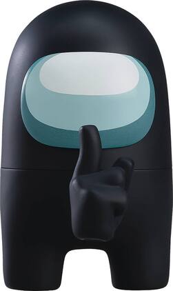 Good Smile Company - Among Us - Crewmate Nendoroid Action Figure Black - Collectibles - Multicolor