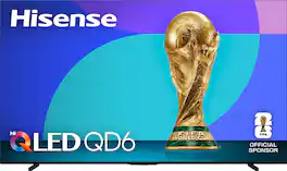 Hisense - 100" Class QD6 Series Hi-QLED 4K UHD HDR Smart Fire TV (2025)
