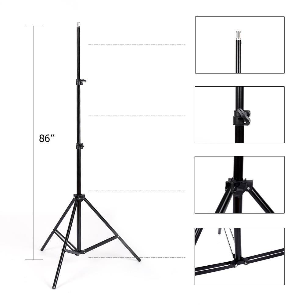 Alt View 5. Winado - 2x Photography Softbox Lighting Stand Photo Equipment Soft Box Studio Light Set.