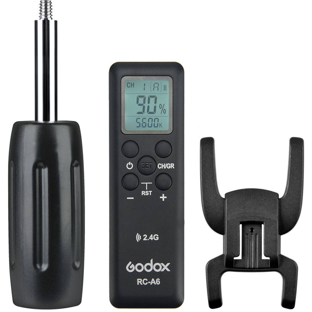 CH 1 90% 5600K SET CH/GR T RST + 2.4G Godox RC-A6