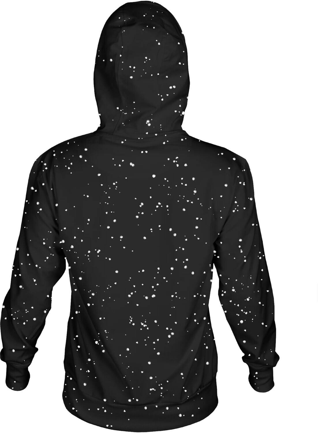Alt View 1. PopMarket - My Chemical Romance - My Chemical Romance - Revenge Cover - Pullover Hoodie - 2XL Black Splatter - APPAREL - Multicolor.