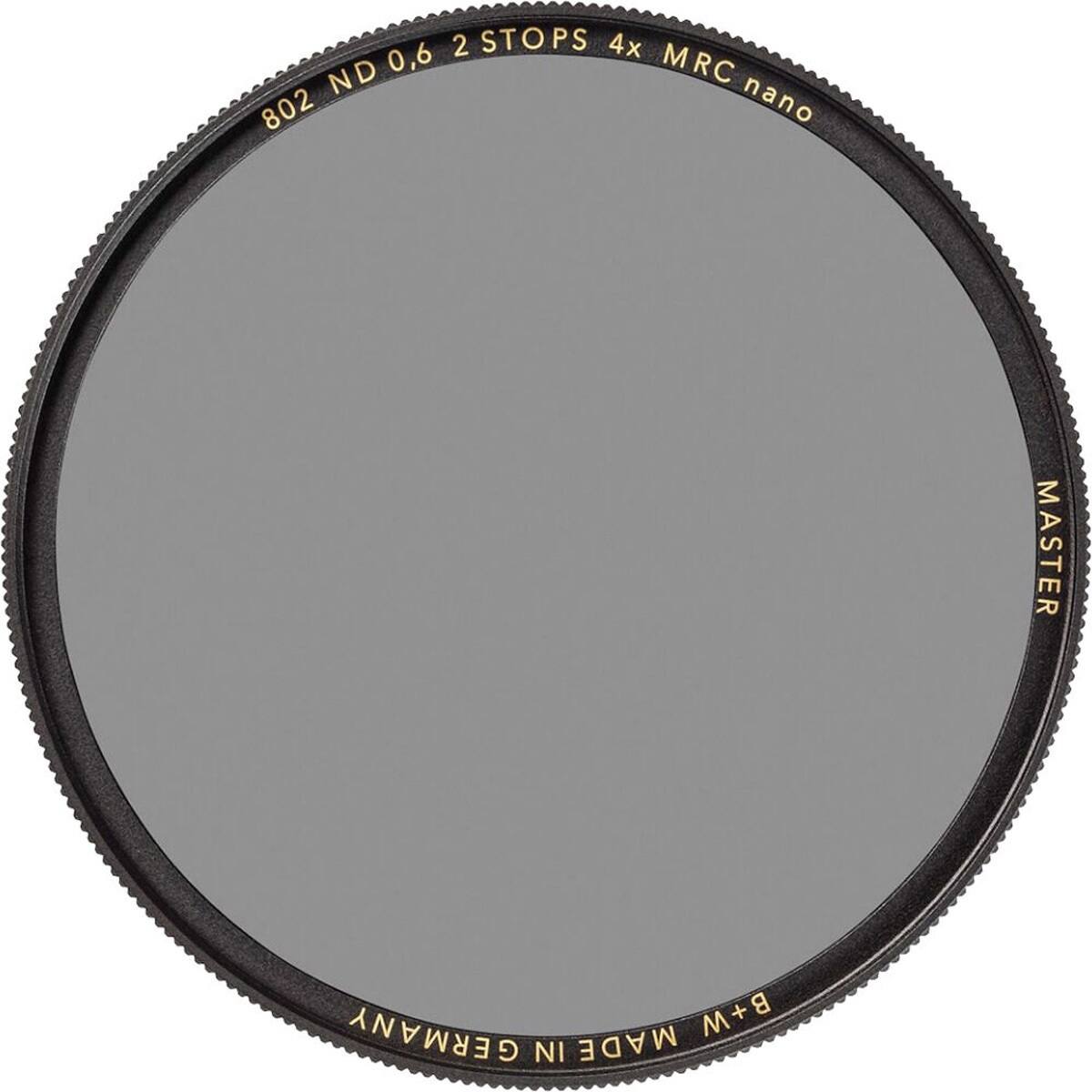 802 ND 0.6 2 STOPS 4x MRC nano  
MASTER  
B+W MADE IN GERMANY