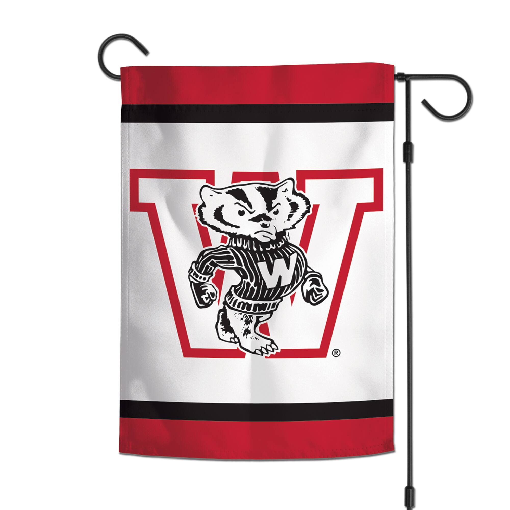 Alt View 1. WinCraft - Wisconsin Badgers 12'' x 18'' Double-Sided College Vault Garden Flag - Multicolor.