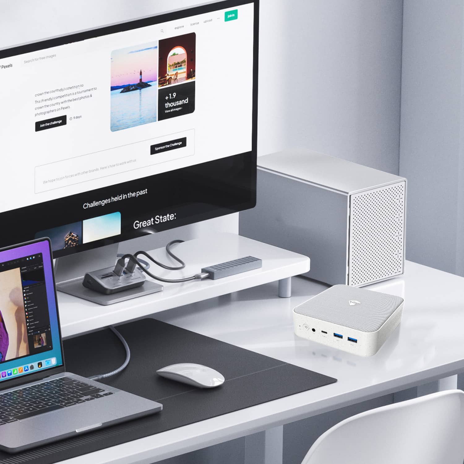 Mac Machenike Machcreator Mini2 Desktop AMD Ryzen 9 7940H with 16GB