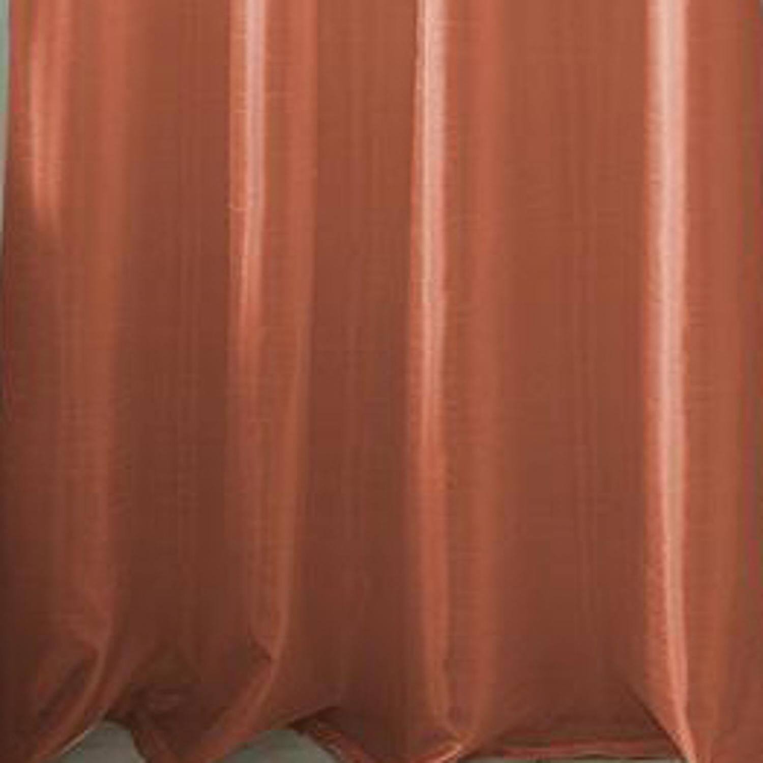 Back. RT Designers Collection - RT Designers Collection Nancy Faux Silk Grommet Curtain Panel - Coral 54" x 84" - Coral.