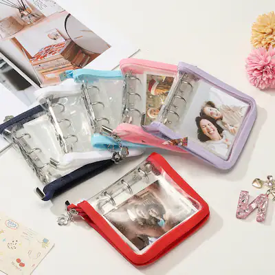 photo card binder kpop 3 Inch Mini Photocard 2.5"x3.5" Album with 32 Pockets Small Picture Holder This kpop photocard binder help you to organize and protect your bias with cute decoration The Ultimate Guide to Binder