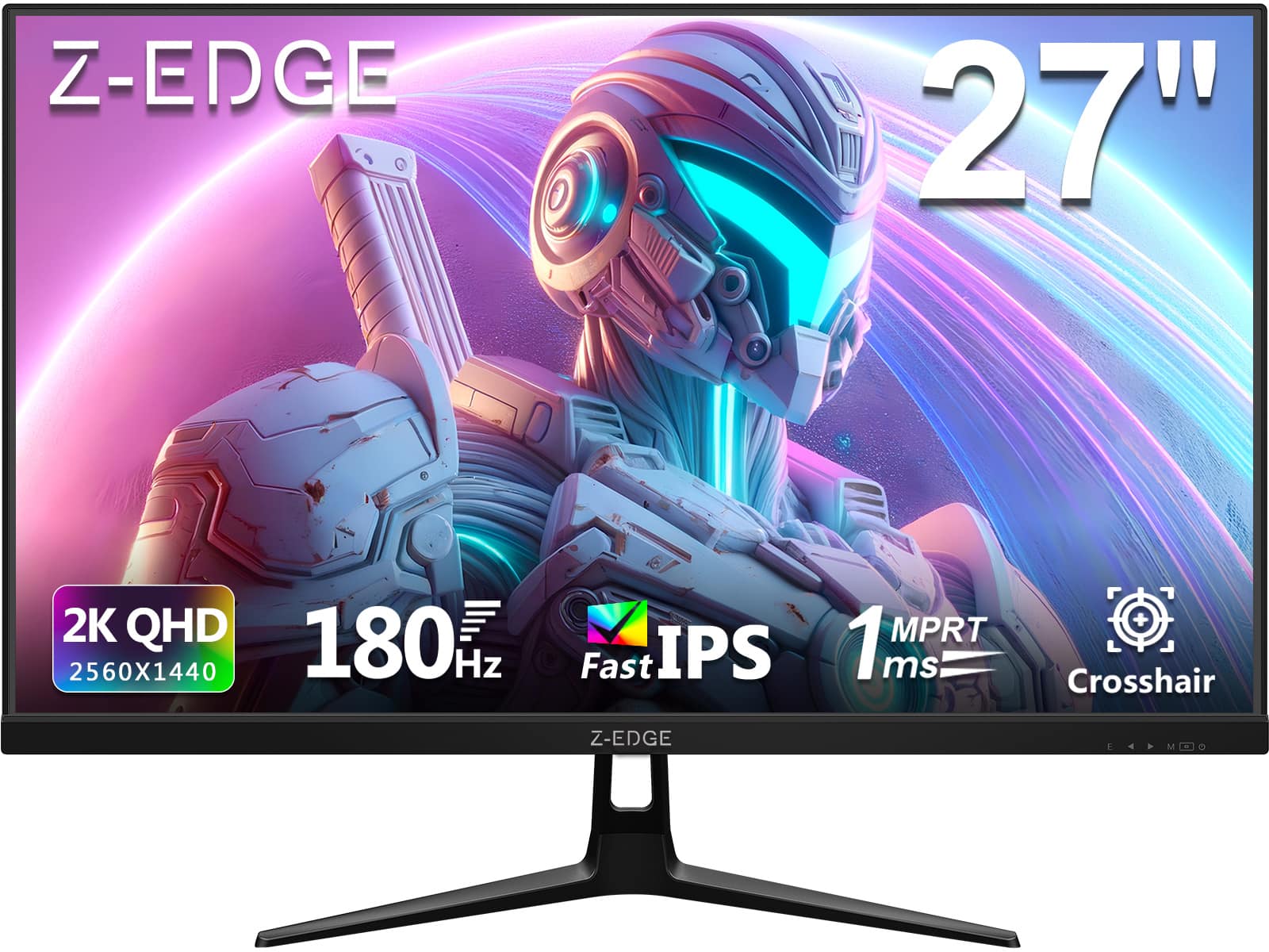 Zページ Z Z Edge 27 inch 2K 2560 x 1440 QHD 180Hz(DP) 1ms IPS Gaming