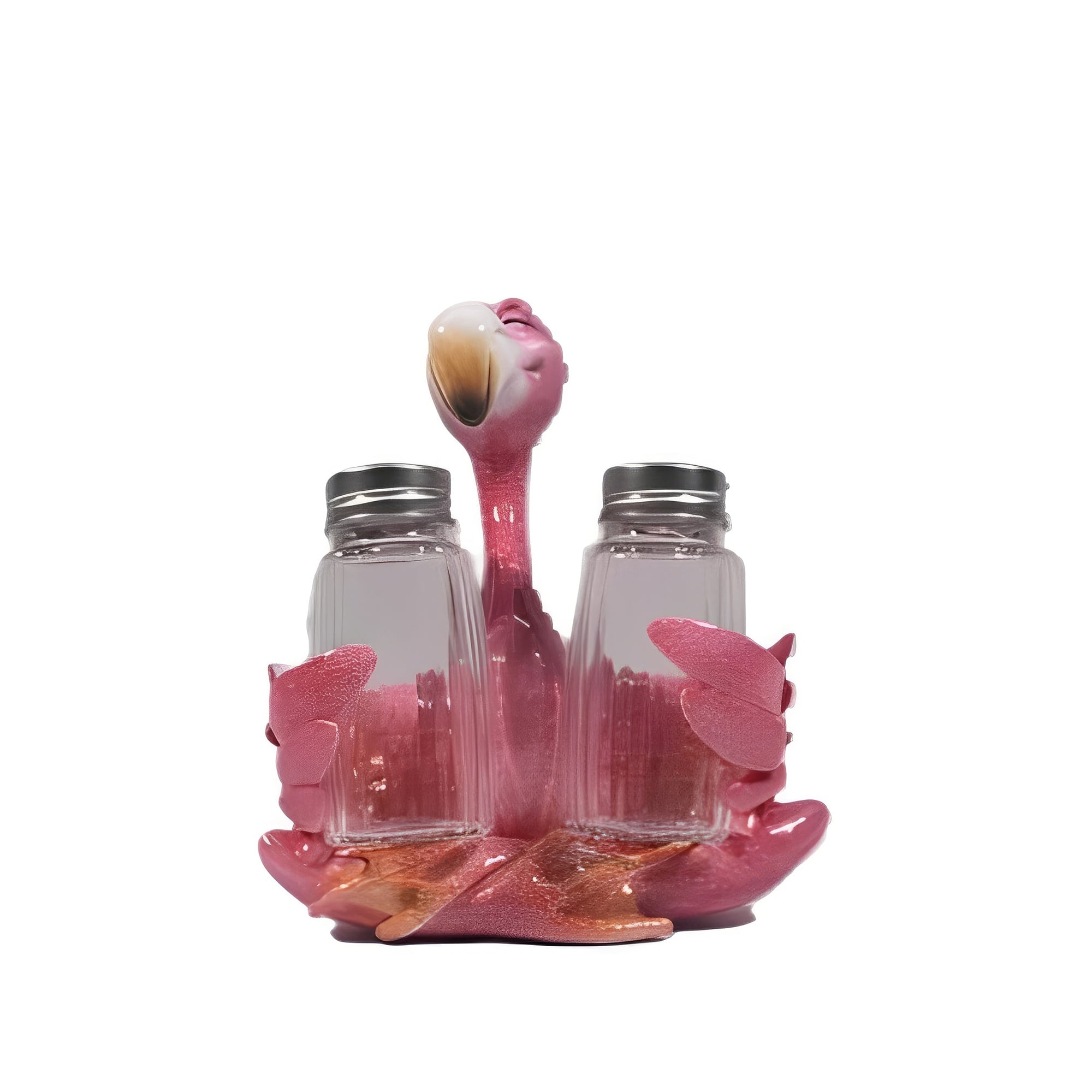 FC Design - 6"H Flamingo Salt & Pepper Shakers Computer Desk Tabletop Decoration - Multi-Color