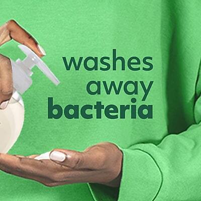 washes away bacteria