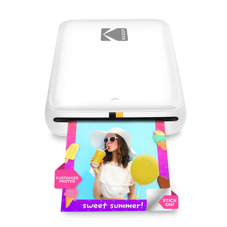 KODAK Photo Fabric Stick Ups - Papier Photo Adhésif Brillant, Pack de KODAK Photo Fabric Stick Ups - Papier Photo Adhésif Brillant, Pack de