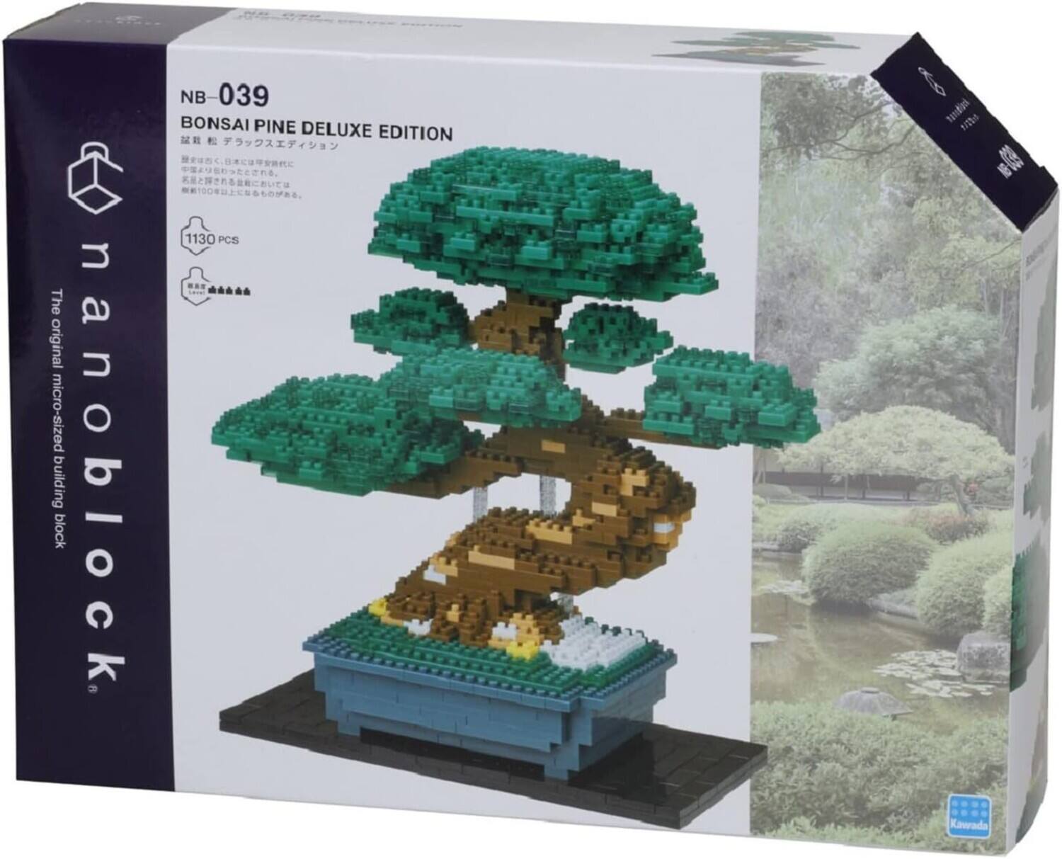 NB-039 Bonsai Pine Deluxe Edition 1130 PCS. The original micro-sized building block nanoblock mandai 1 (Kawada)