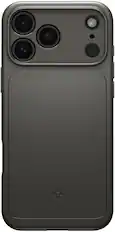 Front. Spigen - Thintect with MagFit Case for Apple iPhone 17 Pro - Gunmetal.