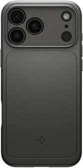 Front. Spigen - Thintect with MagFit Case for Apple iPhone 17 Pro Max - Gunmetal.
