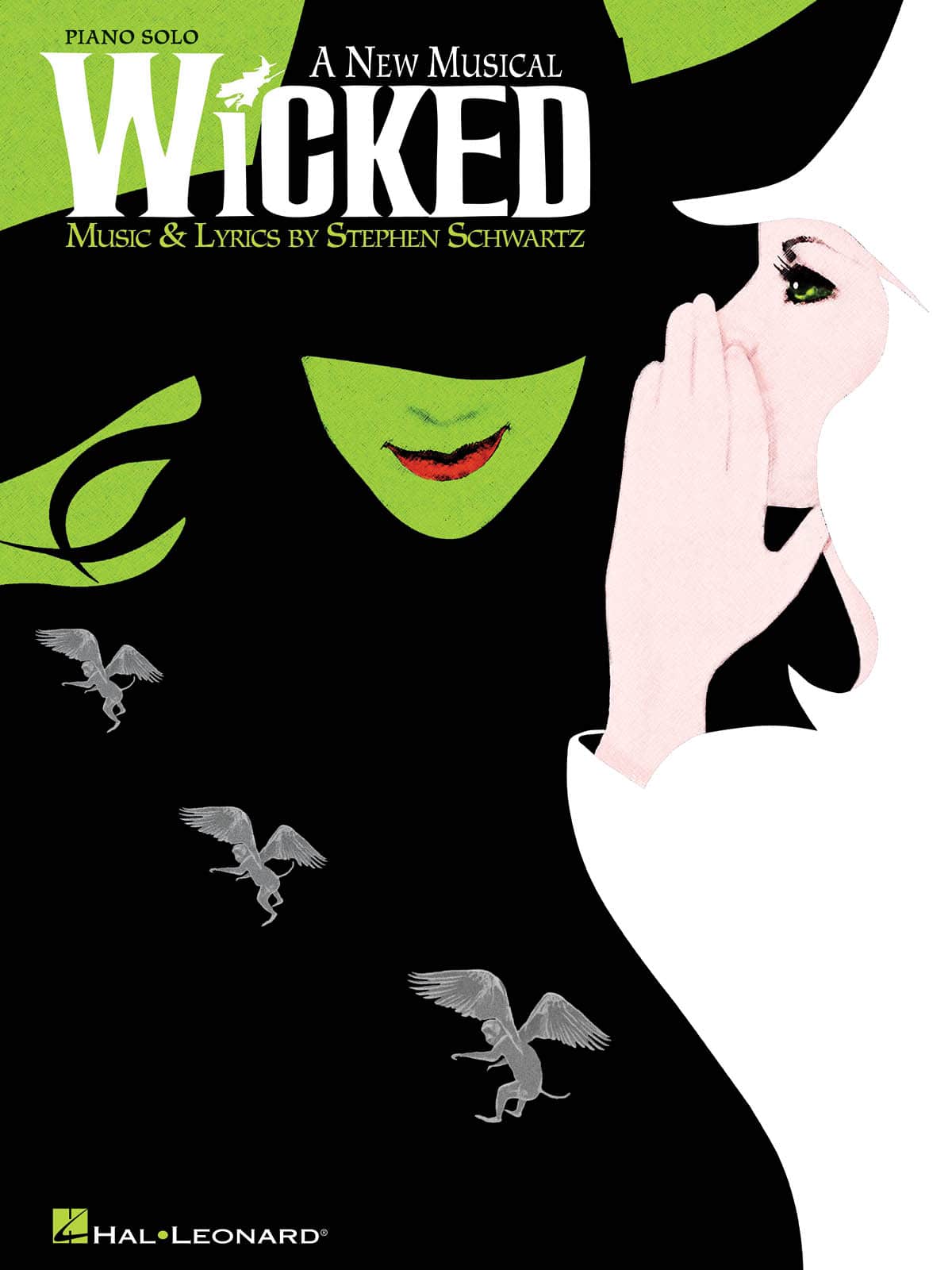 Hal Leonard - Wicked Piano Solo Songbook Broadway Musical Piano Arrangements Collection for Intermediate Piano Performance