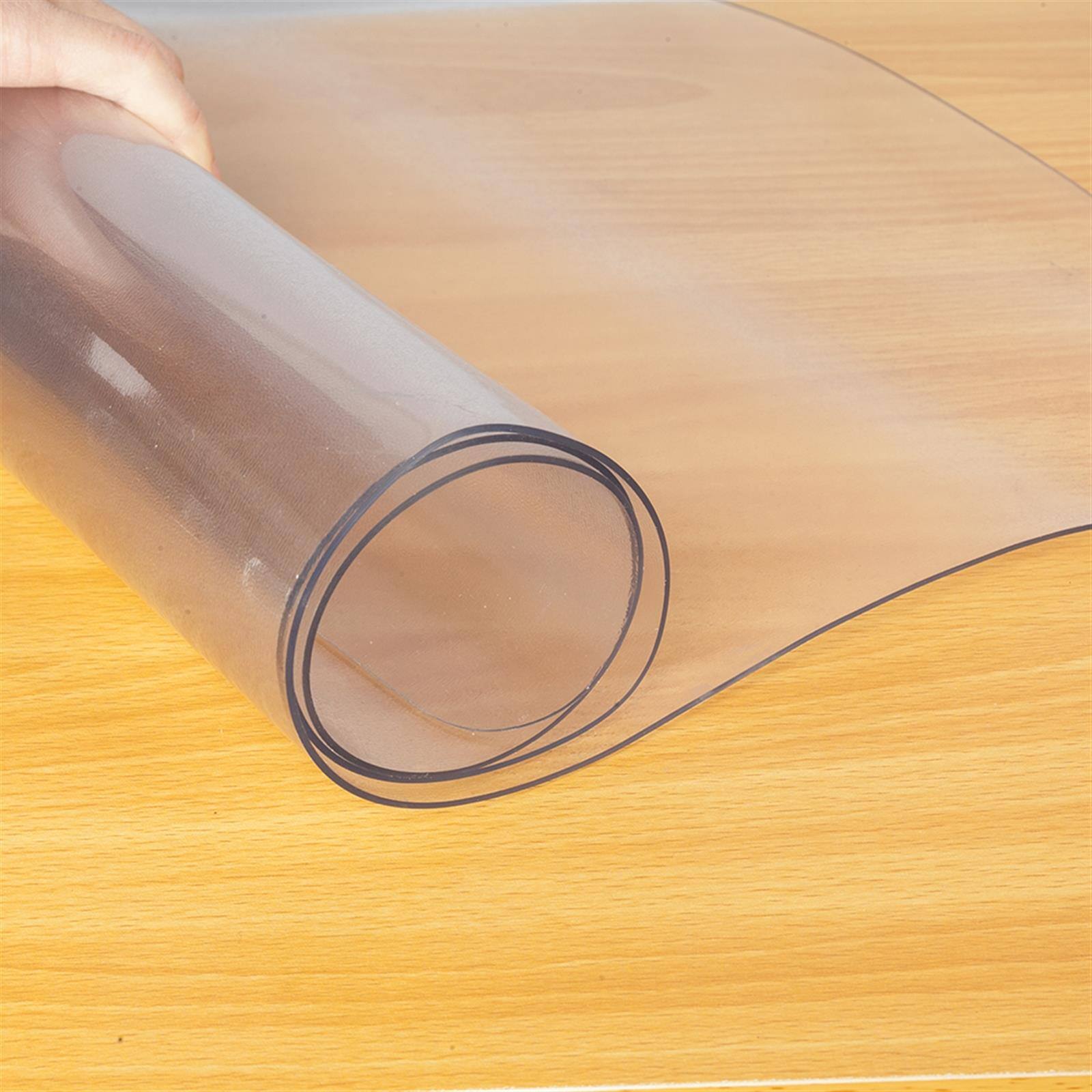 Alt View 10. Winado - PVC Matte Desk Office Chair Floor Mat Protector for Hard Wood Floors 48" x 36" - Transparent.