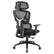 Alt View 11. OSP Home Furnishings - Mesh Back with Headrest and Adjustable Arms on Nylon Base - Black.