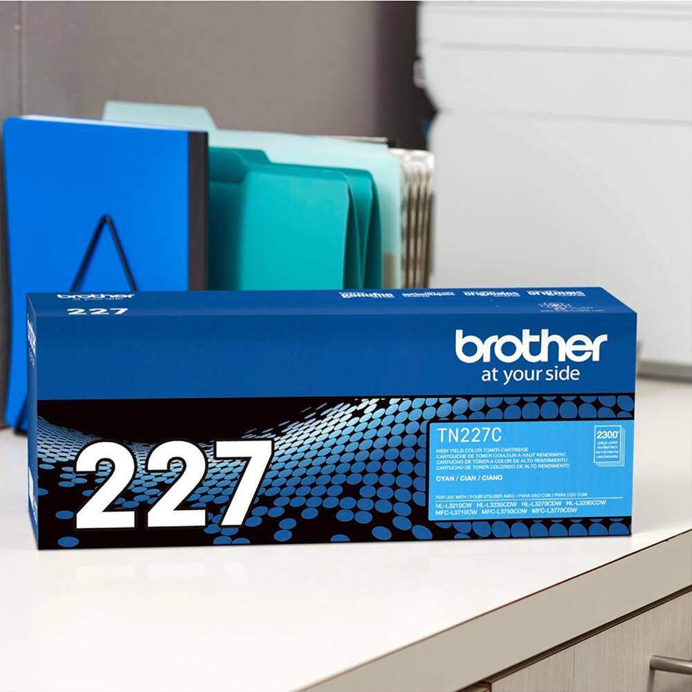 Brother at your side  
TN227C  
2300  
CARTOUCHE T - CAEN  
CARTUCHE - SUPPLÉMENTO  
CARTUCHE - SUPPLÉMENTO  
CIAN / CIANO  
HL-L3210CW  
HL-L3230CDW  
HL-L3270CDW  
HL-L4320CDW  
MFC-L3710CW  
MFC-L3750CDW  
MFC-L3770CDW