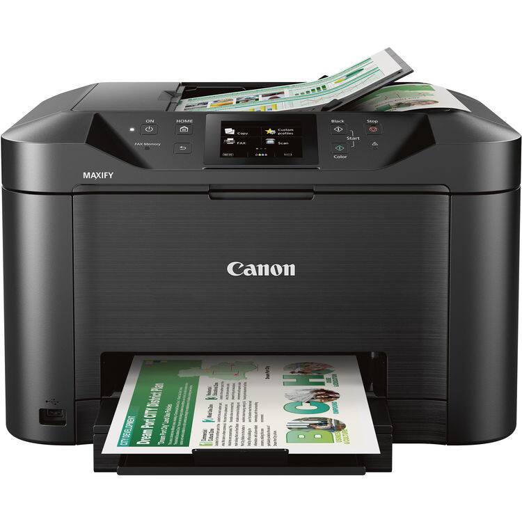 ON  
HOME  
Black  
Stop  
FAX Memory  
Copy FAX  
Custom profiles Scan  
Start  
Color  
MAXIFY  
Canon  
CITY  
Plan CITY District Port Dream
