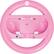 Alt View 3. Hori - HORI Mario Kart Racing Wheel Attachment (Peach) for Switch 2 - Officially Licensed by Nintendo - Pink.