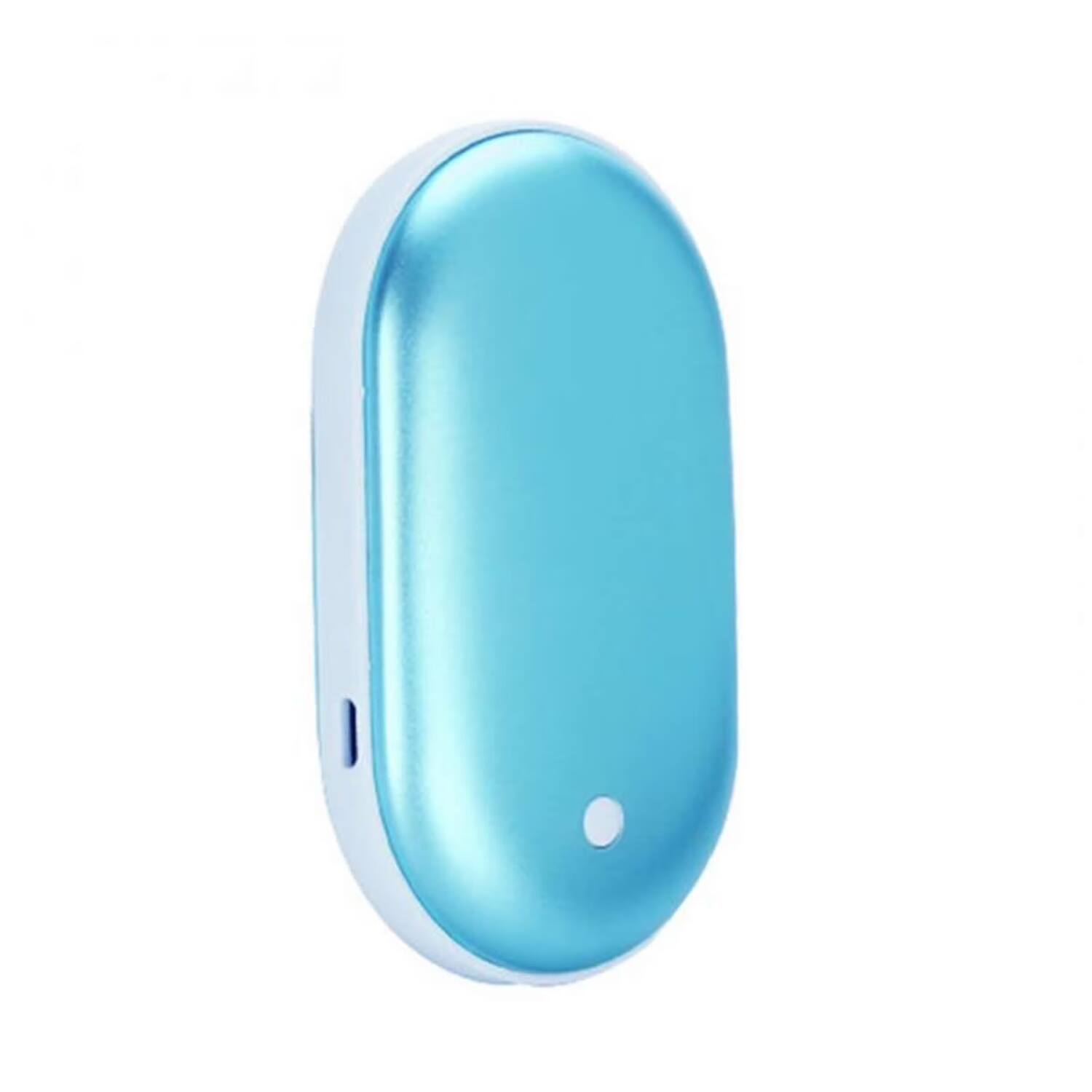 Stock Preferred - 2-in-1 Warm and Cozy Portable Hand Warmer & Power Bank - Blue