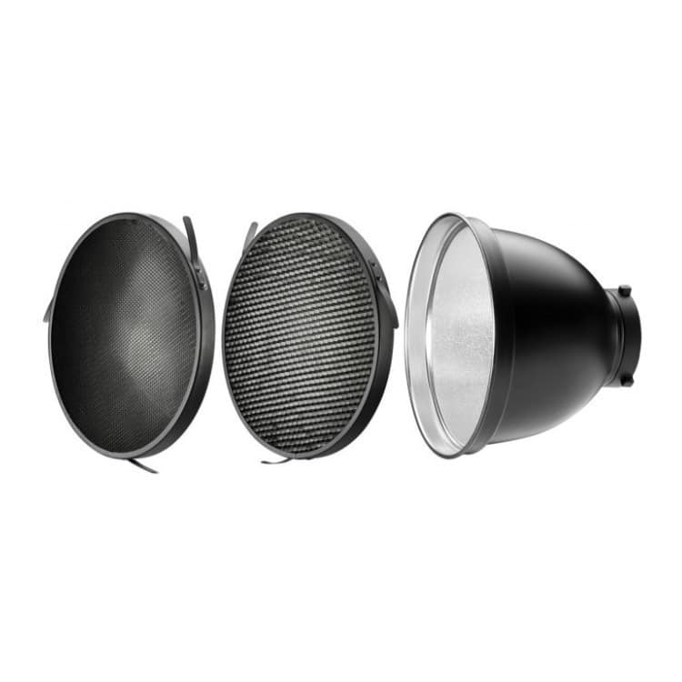Westcott - 70-Degree Wide Reflector with Honeycomb Grids (Bowens/Godox Mount)