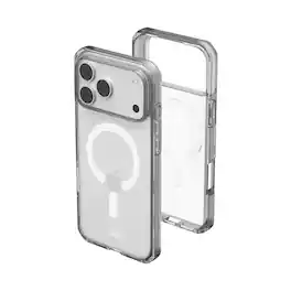 UAG - iPhone 18 Pro Max Case/iPhone 17 Pro Max Case with MagSafe, Ultra-Slim & Sleek Dot Pattern, Dot - Ice/Smoke