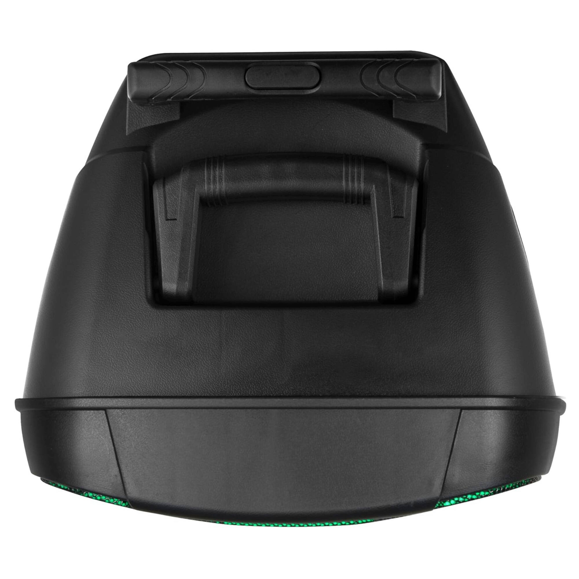 Alt View 1. iQ Sound - 12" Portable Bluetooth DJ Speaker - Black.