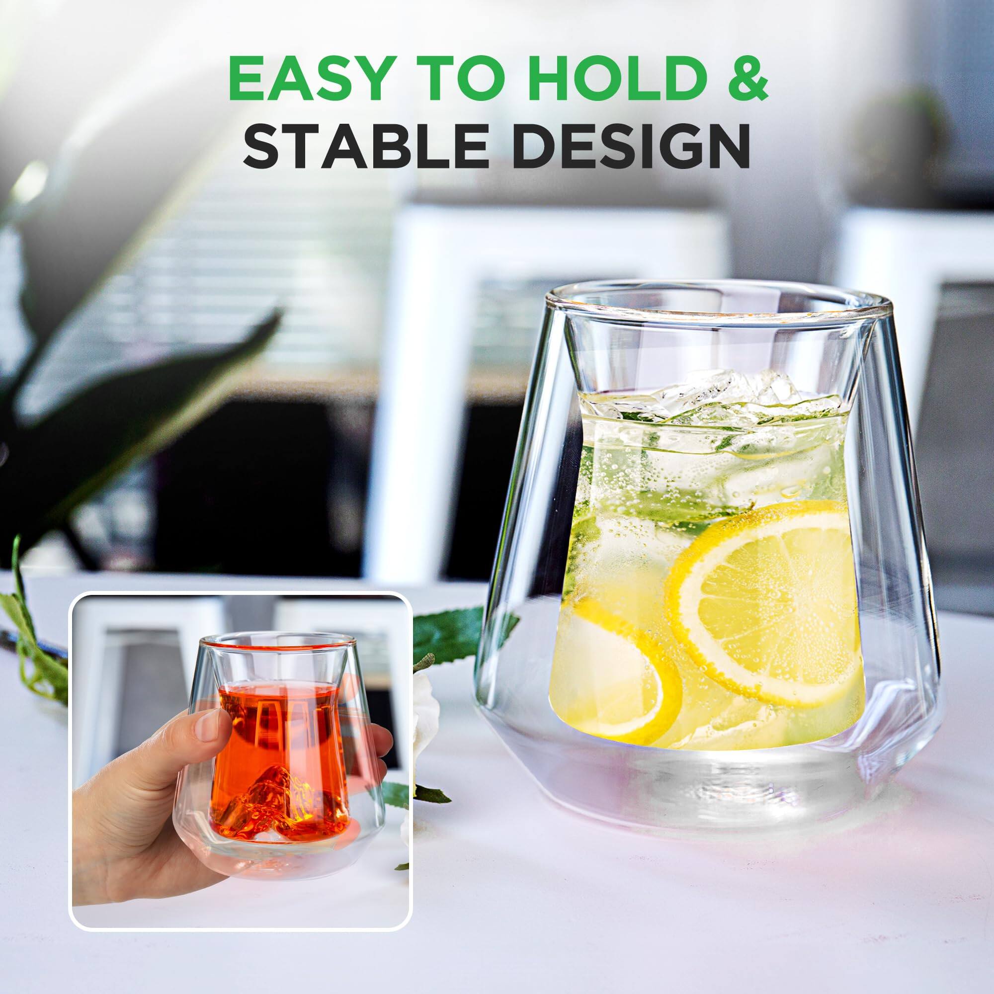 EASY TO HOLD & STABLE DESIGN