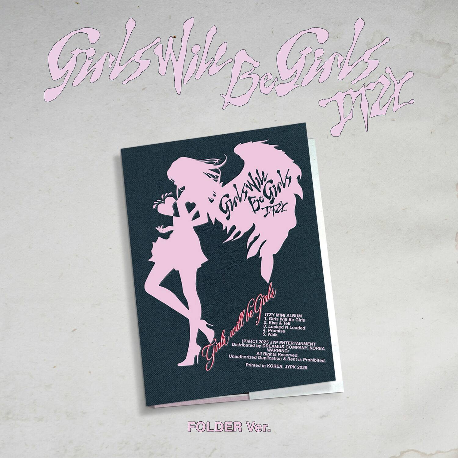 ITZY - Girls Will Be Girls (FOLDER Ver.)   - COMPACT DISCS [CD] price history on PriceWatchPro