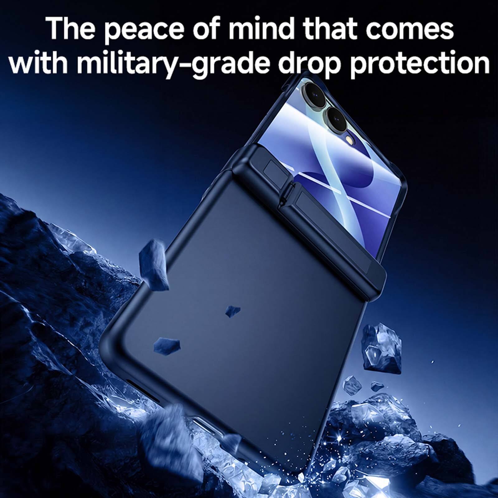 The peace of mind that comes with military-grade drop protection