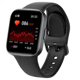 Home Collection - ECG Smart Watch for Men & Women – Fitness Tracker - Black - (2025)
