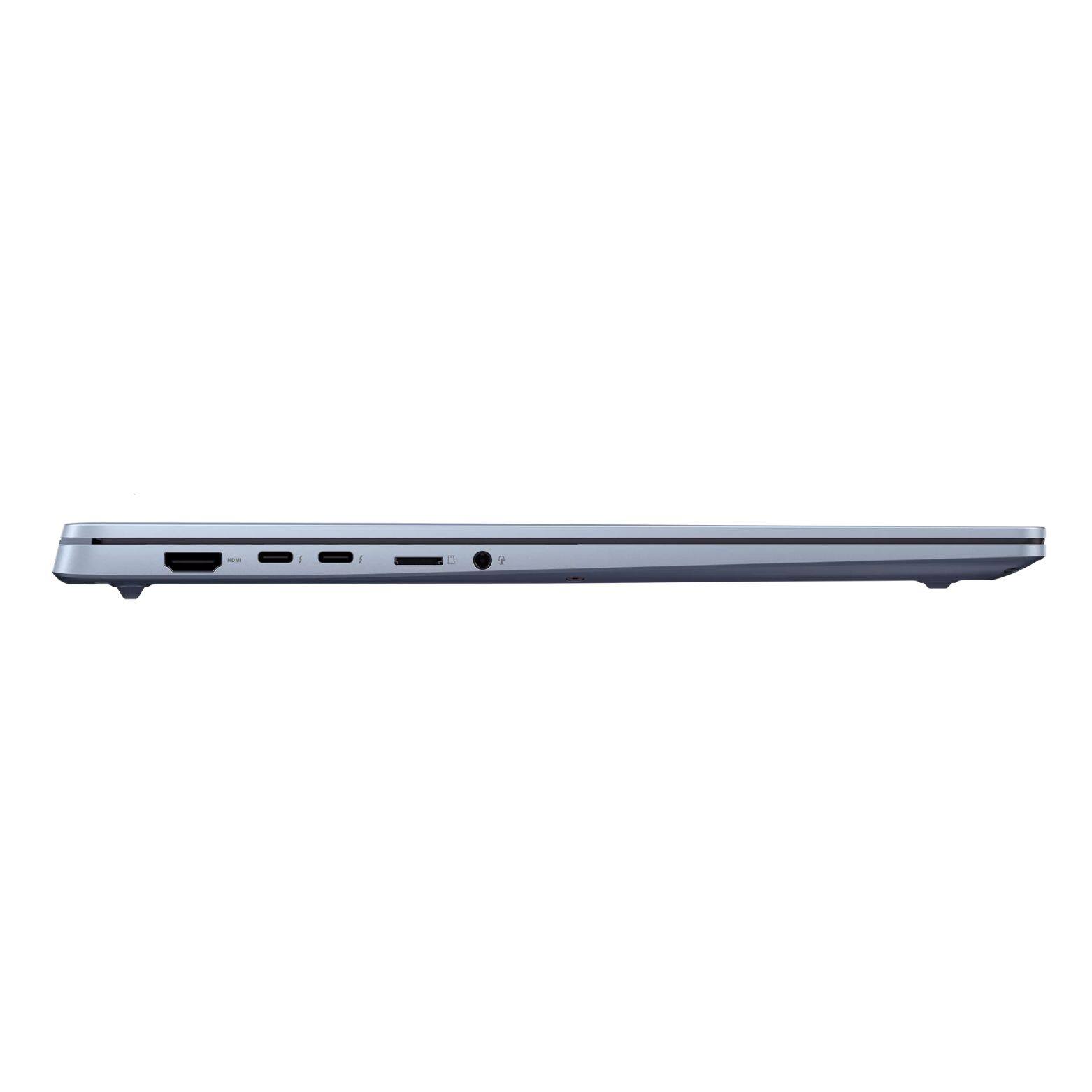 Alt View 5. ASUS - Vivobook S16 16" WQXGA+ OLED Intel Core Ultra 9-285H 2.90 GHz up to 5.4 GHz 32GB 1TB SSD Windows 11 Home - Blue.