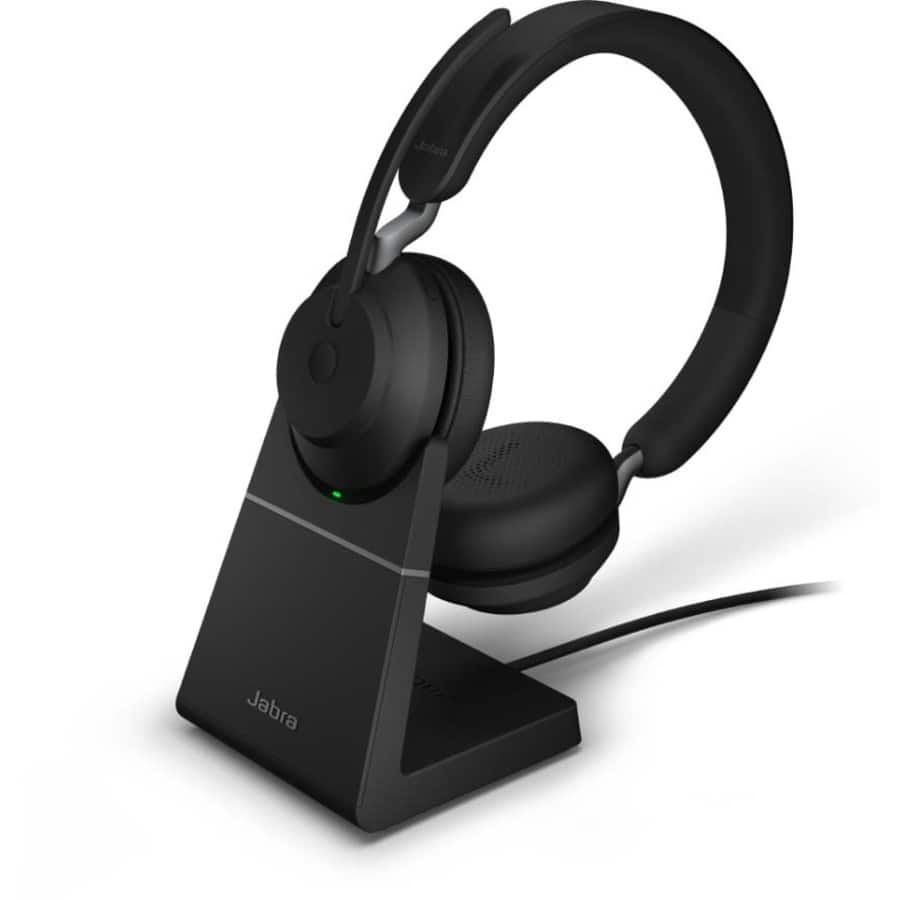 Jabra EVOLVE2 65 MS Stereo ワイヤレスヘッドセット Amazon.com: Jabra Evolve2 65 MS Wireless Headset with Link380a