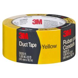 3M - Scotch 1.88 in. W X 20 yd L Yellow Solid Duct Tape