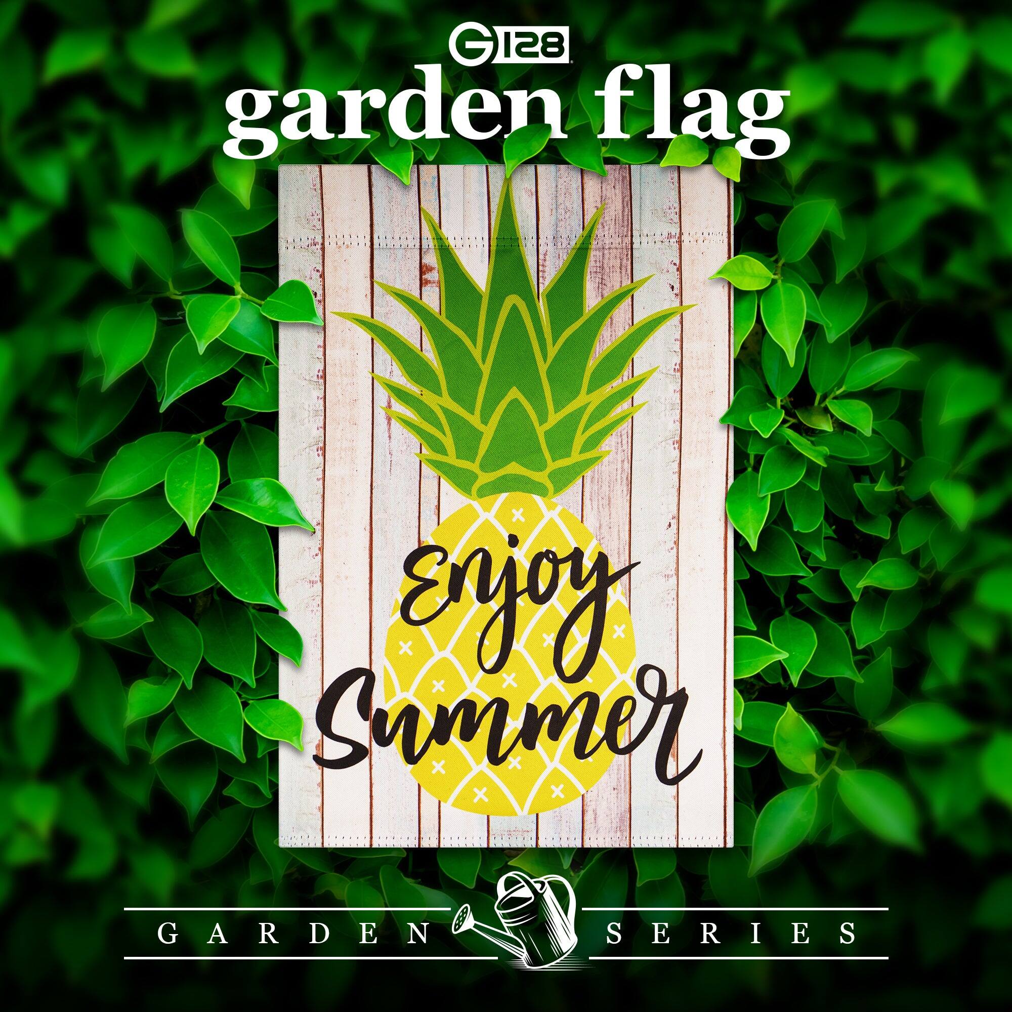 G 128 garden flag  
Enjoy Summer  
GARDEN SERIES