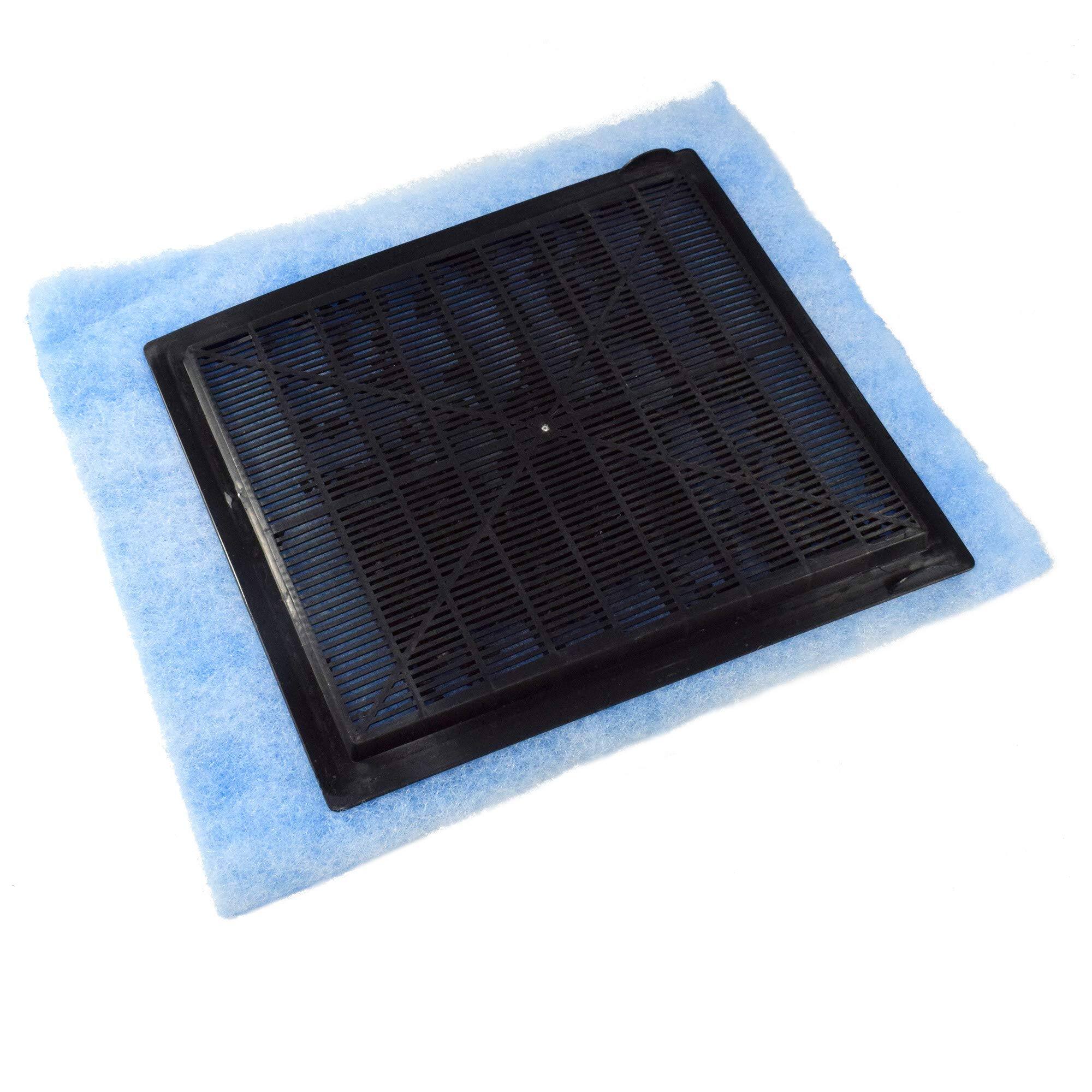 Angle. HQRP - 6-Pack Aquarium Filter Cartridges - EZ-Change #3 Replacements for Aqua-Tech 20-40, 30-60 Power Filters.