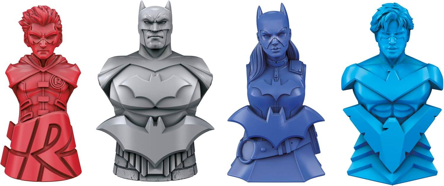 Alt View 4. Hasbro - Monopoly Batman Edition Board Game | Monopoly Game for Batman Fans | Ages 8 and Up | 2 to 4 Players | Family Games | Str.