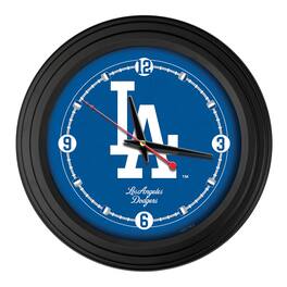 Holland Bar Stool Co. - Los Angeles Dodgers 15" Traditional Wall Clock - Black