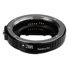 Fotodiox - Automatic 13mm Macro Extension Tube Section - Compatible with Canon EF/EF-S Mount Cameras for Close-up Photography