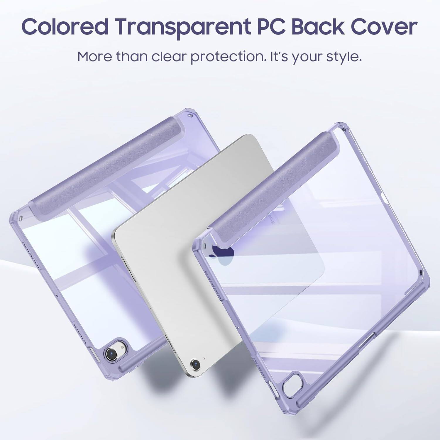 Colored Transparent PC Back Cover  
More than clear protection. It's your style.