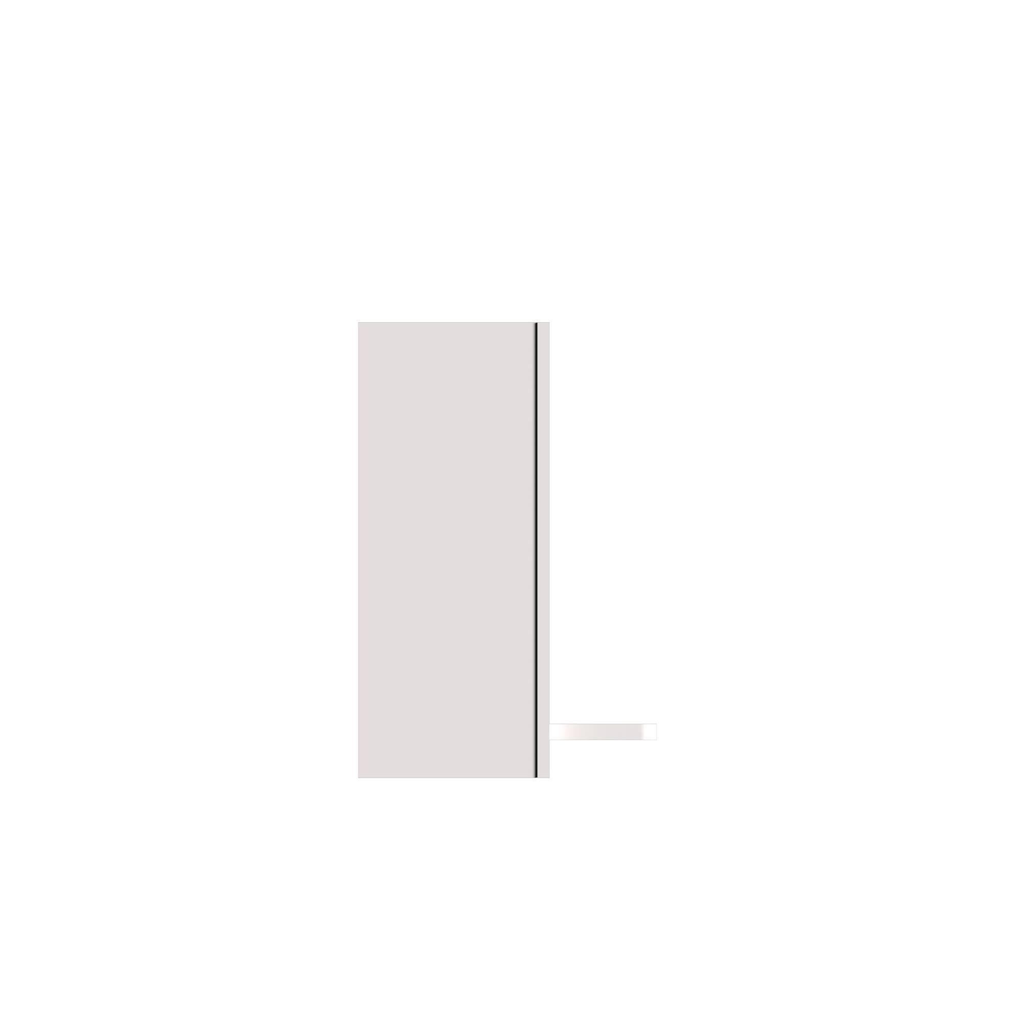 Alt View 1. Boyel Living - 30-in W x 18-in H x 12-in D Slim Shaker RTA Kitchen Wall Microwave Cabinet with Soft-Close - Snow White.