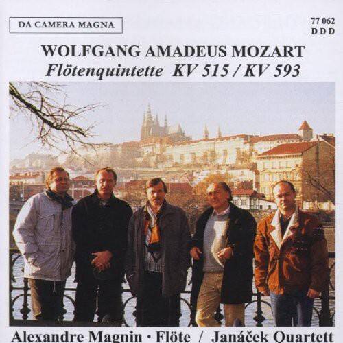 DA CAMERA MAGNA  
77 062 DDD  

WOLFGANG AMADEUS MOZART  
Flötenquintette KV 515 / KV 593  

Alexandre Magnin - Flöte / Janáček Quartett