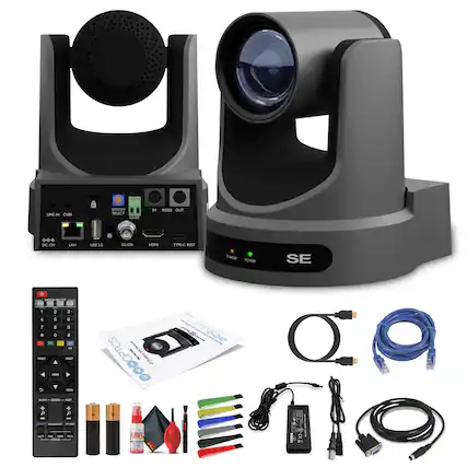 Sure, here is the corrected and grouped text from the image:
**Main Unit:**
- LINE IN CVBS
- SYSTEM SELECT F5489
- IN R322 OUT
- DC 12V
- LAN
- USB 2.0
- 3G-SD
- HDMI
- TYPE-C
- RESET
- SE
**Camera:**
- SE
**Remote Control:**
- 1 2 3
- 4 5 6
- 7 8 9
- 0
- MENU
- PRESET
- RESET
- HOME
- SLOW ZOOM
- F1-F4
- FOCUS
- IR CUT
- POWER
- FOCUS
- FOCUS
- FOCUS
**Accessories:**
- SOLIDOO
- FANCL
- 3000mAh
- 12V 2A
- USB 2.0
- HDMI
- VGA
- RCA
- RCA
- RCA
- RCA
- RCA
- RCA
- RCA
- RCA
- RCA
- RCA
- RCA
- RCA
- RCA
- RCA
- RCA