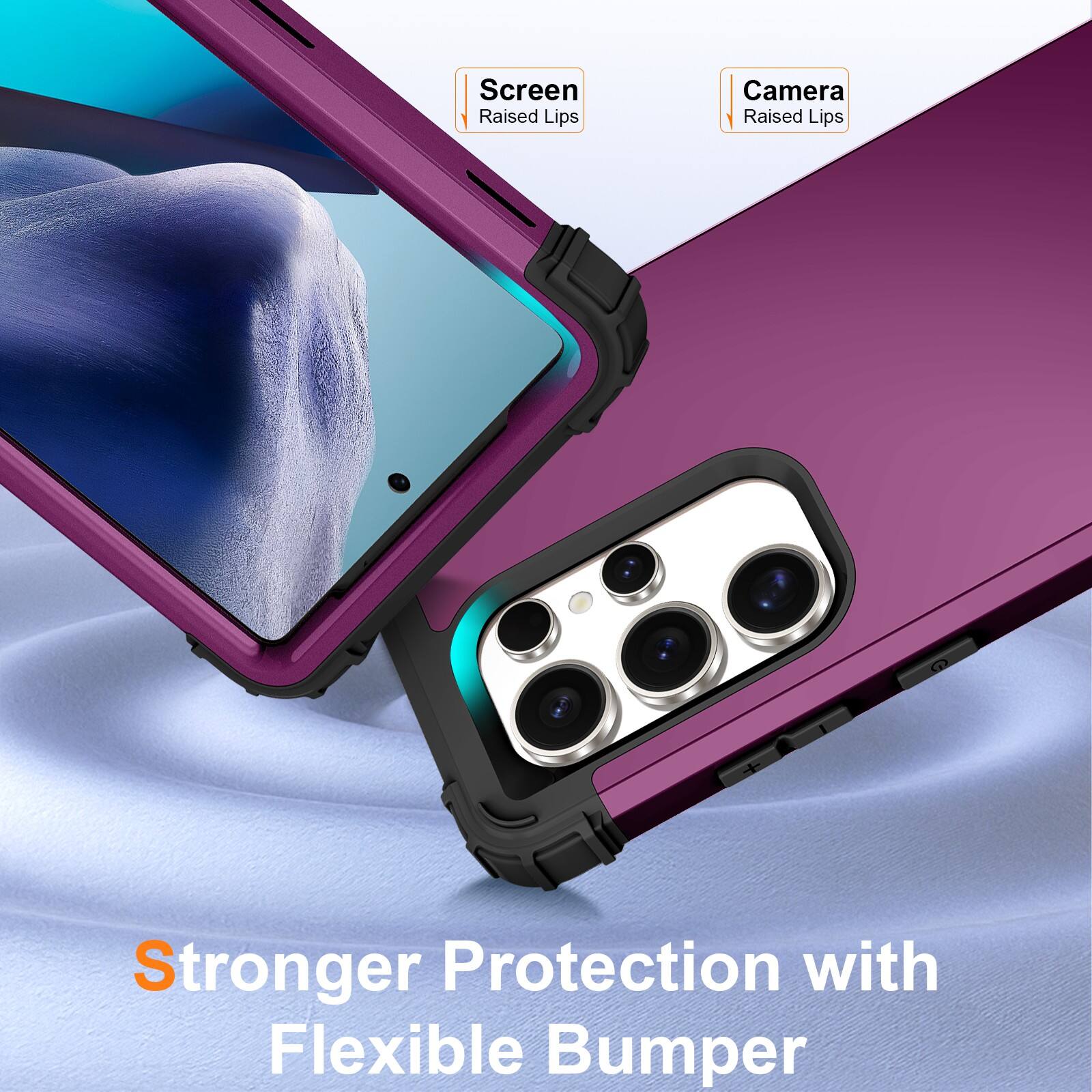 Screen Raised Lips  
Camera Raised Lips  
Stronger Protection with Flexible Bumper