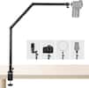 Front. TARION - TARION Camera Desk Mount Stand TKB01 – Heavy Duty Adjustable Arm for Overhead Photography and Streaming.